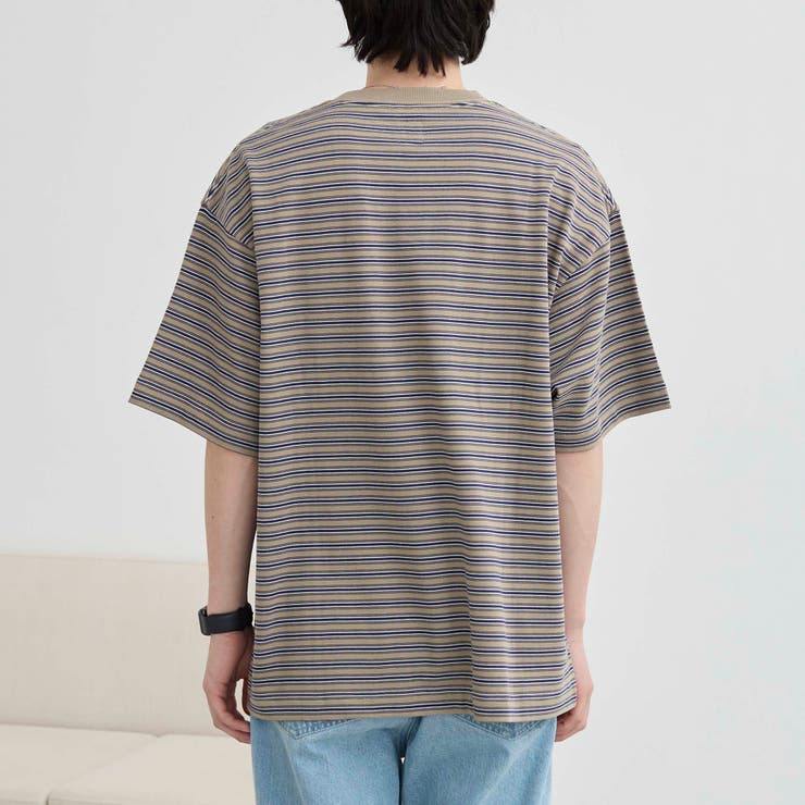 ＜Parknik＞マルチボーダーTシャツ | coen【men】 | 詳細画像12 
