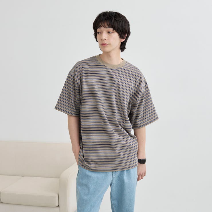 ＜Parknik＞マルチボーダーTシャツ | coen【men】 | 詳細画像6 