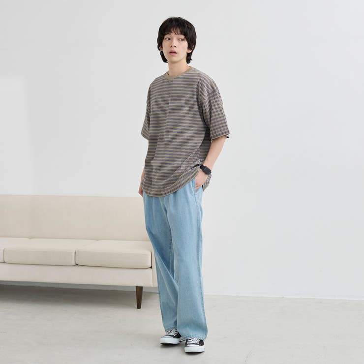 ＜Parknik＞マルチボーダーTシャツ | coen【men】 | 詳細画像9 