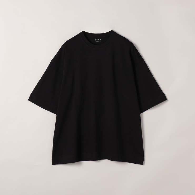BLACK | 【2枚セット/パックTee】2パック ヘビーウェイトビッグＴシャツ | coen【men】