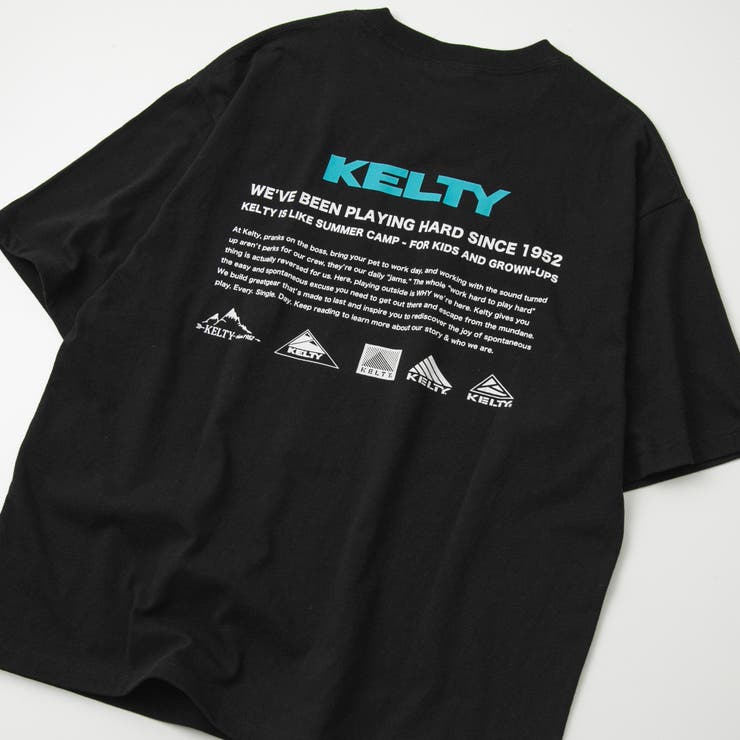 BLACK | KELTY（ケルティ）別注バックプリントTシャツ | coen【men】
