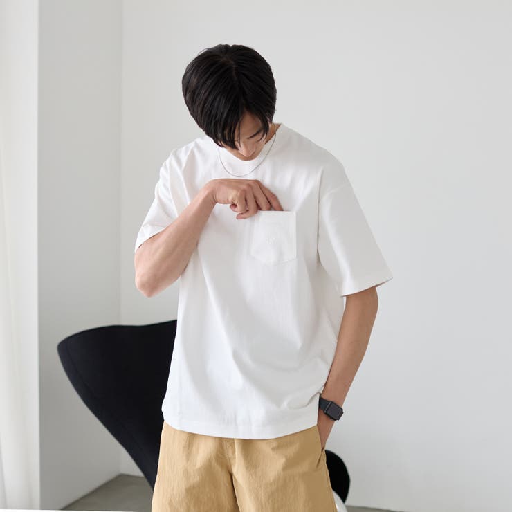 【CEC】ロゴ刺繍ヘビーTシャツ | coen【men】 | 詳細画像6 