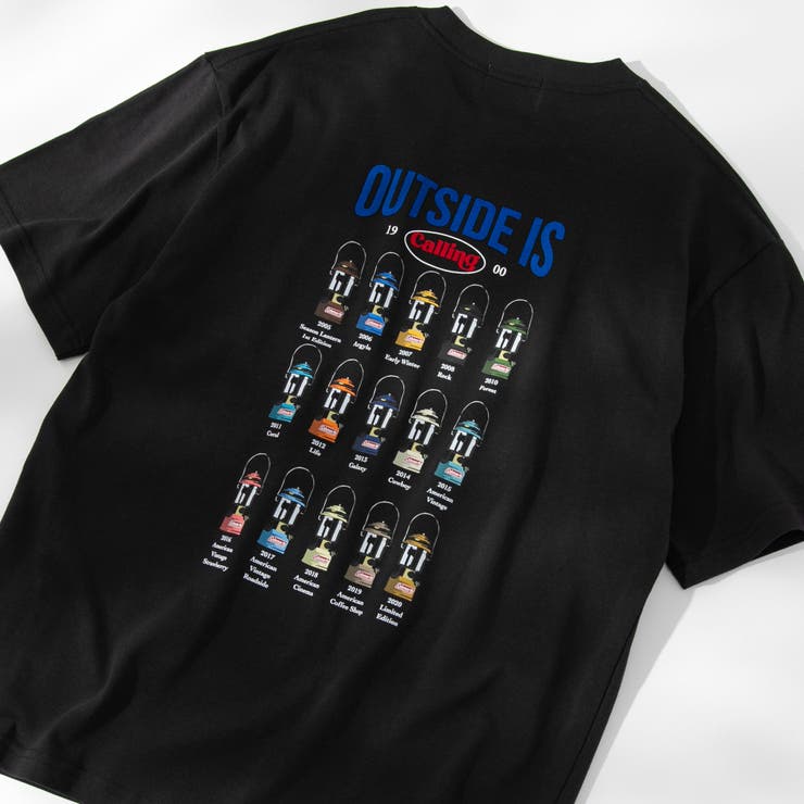 BLACK | Coleman（コールマン）ランタンCOOL Tシャツ ー接触冷感ー | coen【men】