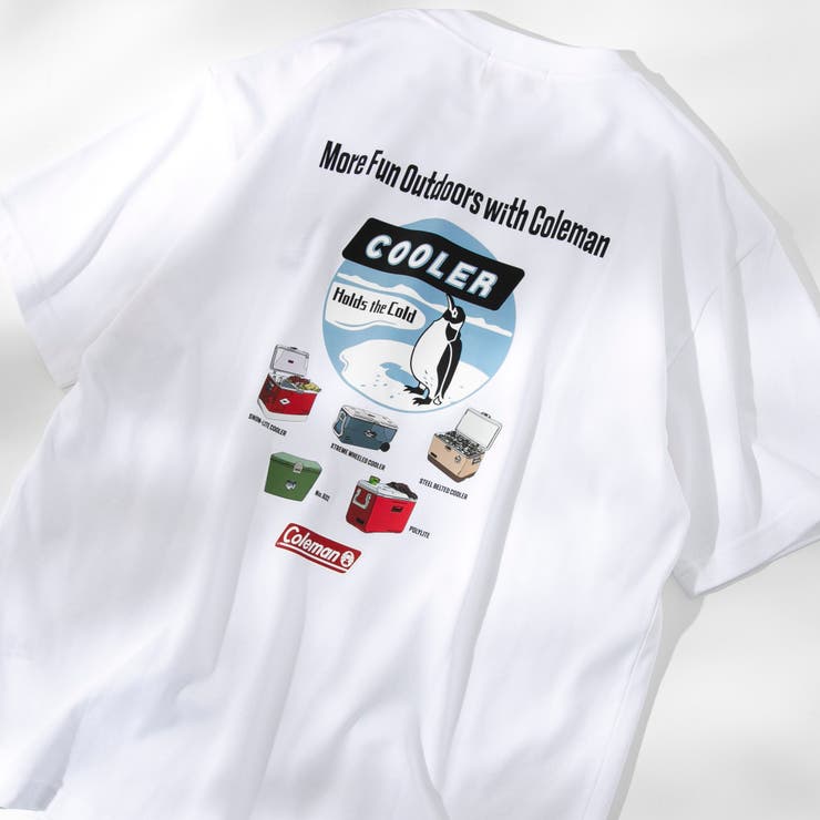 WHITE | Coleman（コールマン）クーラーボックス COOL Tシャツ ー接触冷感ー | coen【men】