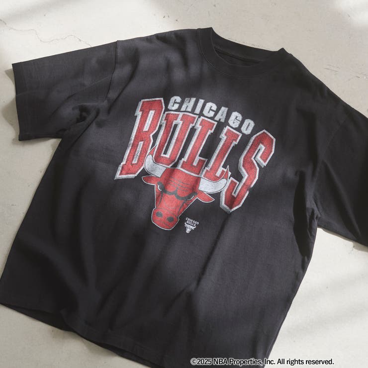 BLACK | NBA別注ヴィンテージライクプリントTシャツ | coen【men】