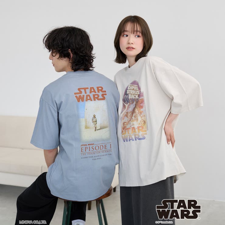 STAR WARS(スターウォーズ)ヴィンテージライクTシャツ[品番 STAR WARS(スターウォーズ)ヴィンテージライクTシャツ[品番