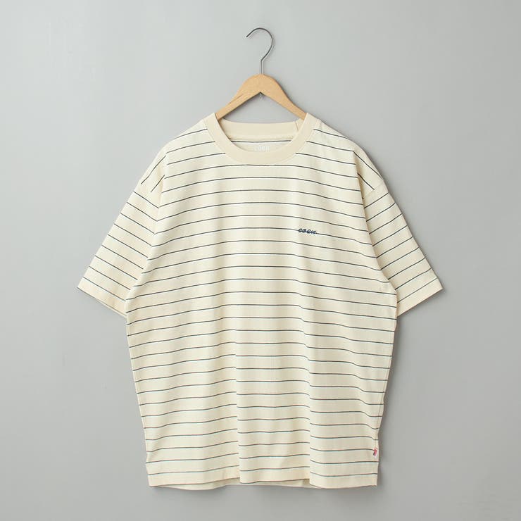 USAコットンcoenロゴボーダーTシャツ | coen【men】 | 詳細画像21 
