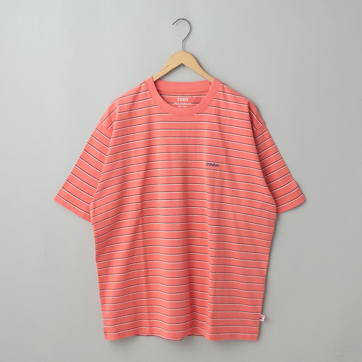USAコットンcoenロゴボーダーTシャツ | coen【men】 | 詳細画像22 