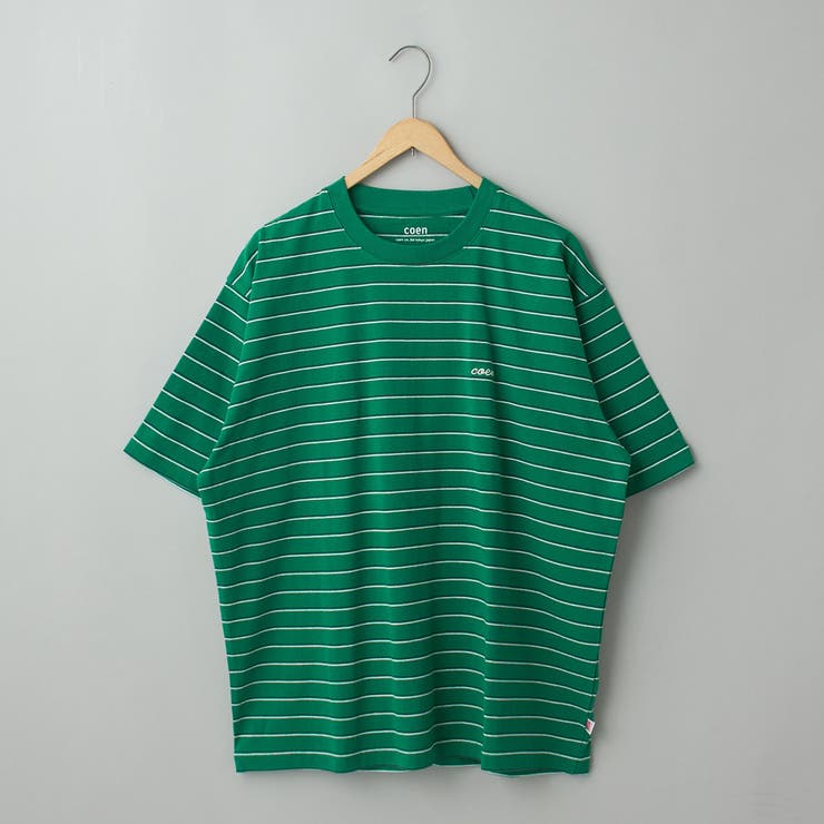 USAコットンcoenロゴボーダーTシャツ | coen【men】 | 詳細画像23 