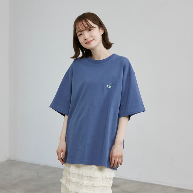 USAコットンベア刺繍Tシャツ | coen【men】 | 詳細画像19 