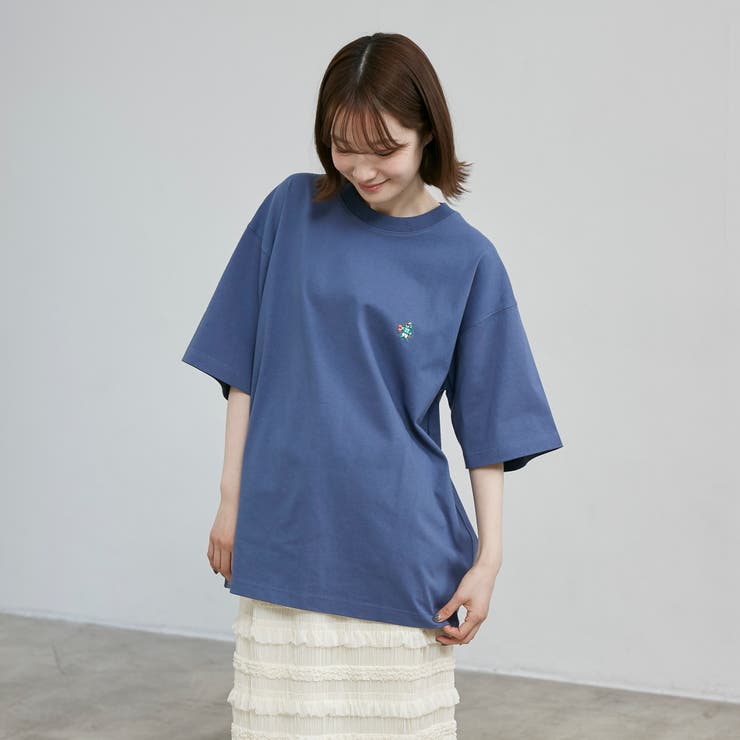 USAコットンベア刺繍Tシャツ | coen【men】 | 詳細画像21 