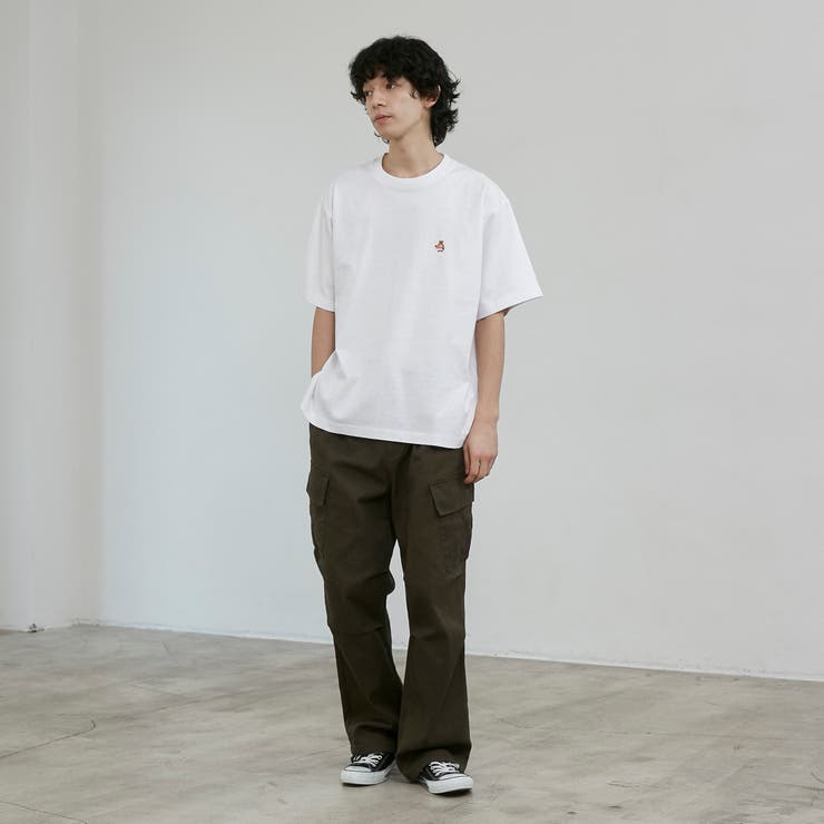 USAコットンベア刺繍Tシャツ | coen【men】 | 詳細画像23 