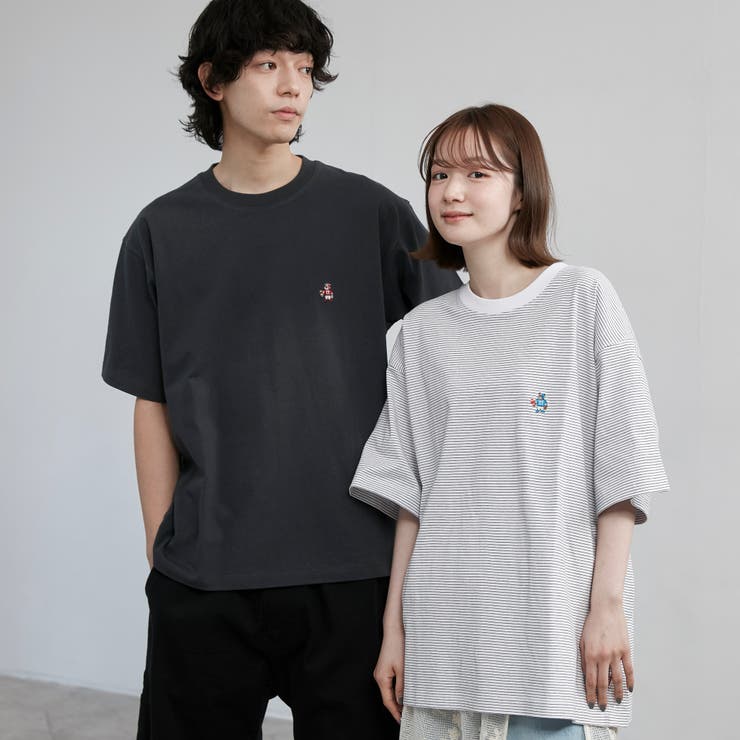 USAコットンベア刺繍Tシャツ | coen【men】 | 詳細画像3 
