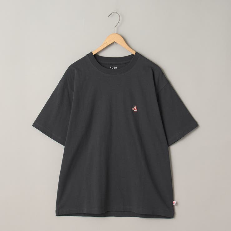 USAコットンベア刺繍Tシャツ | coen【men】 | 詳細画像31 
