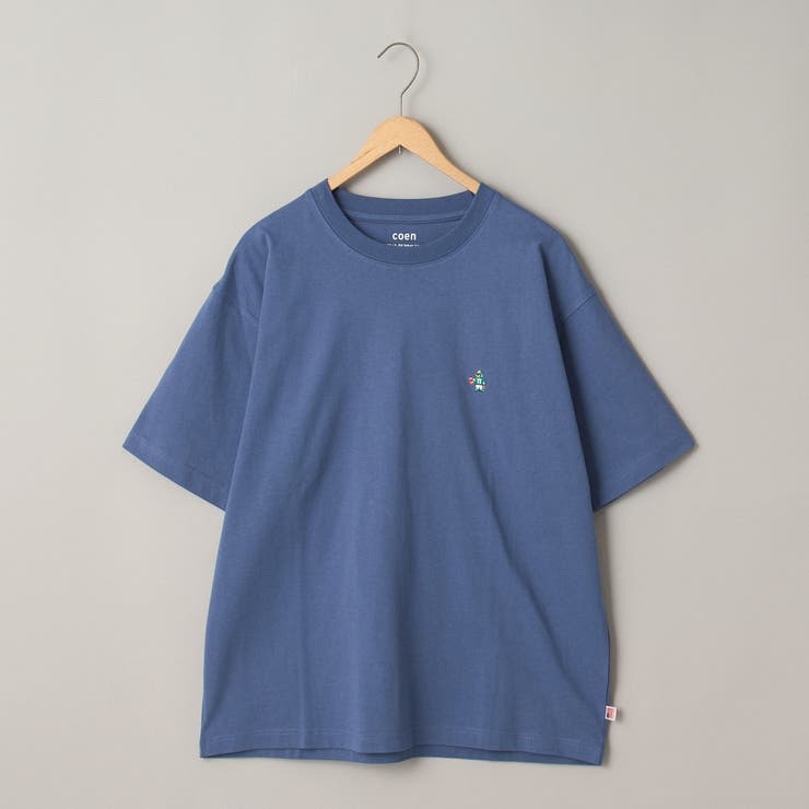USAコットンベア刺繍Tシャツ | coen【men】 | 詳細画像32 