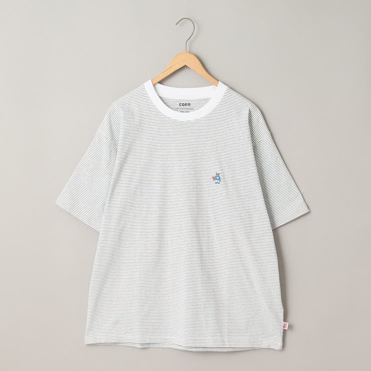 USAコットンベア刺繍Tシャツ | coen【men】 | 詳細画像33 
