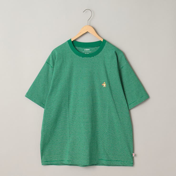 USAコットンベア刺繍Tシャツ | coen【men】 | 詳細画像34 