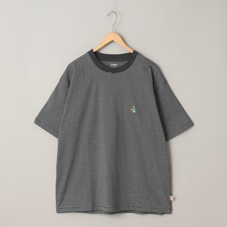 USAコットンベア刺繍Tシャツ | coen【men】 | 詳細画像35 