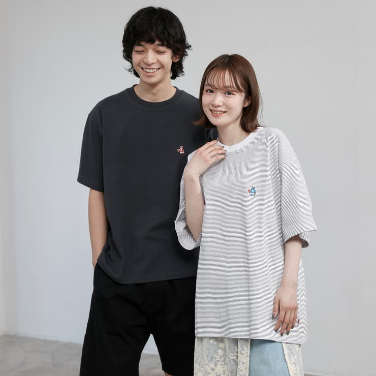 USAコットンベア刺繍Tシャツ | coen【men】 | 詳細画像4 