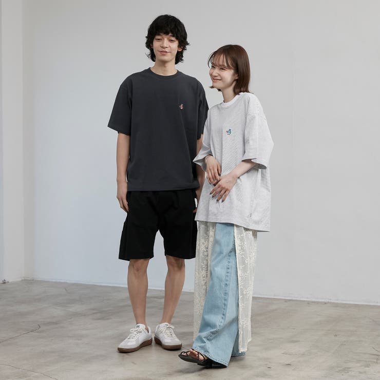 USAコットンベア刺繍Tシャツ | coen【men】 | 詳細画像6 