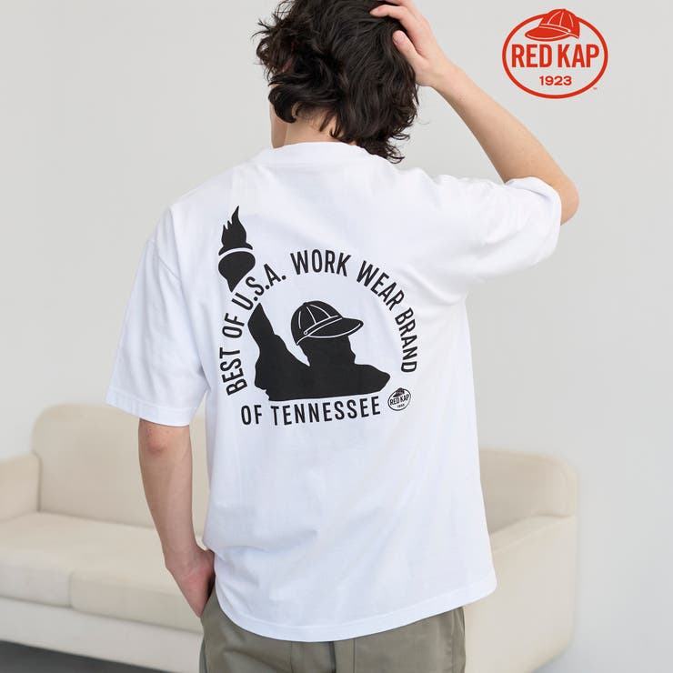 【REDKAP/レッドキャップ】別注プリントTシャツ | coen【men】 | 詳細画像1 