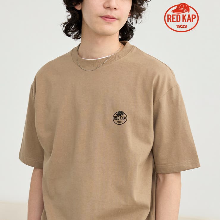 BEIGE | 【REDKAP/レッドキャップ】別注プリントTシャツ | coen【men】