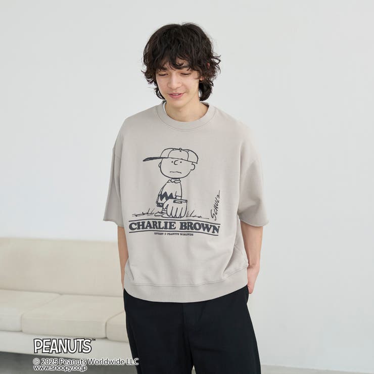 PEANUTS(ピーナッツ)×coen 半袖プリントスウェット | coen【men】 | 詳細画像7 