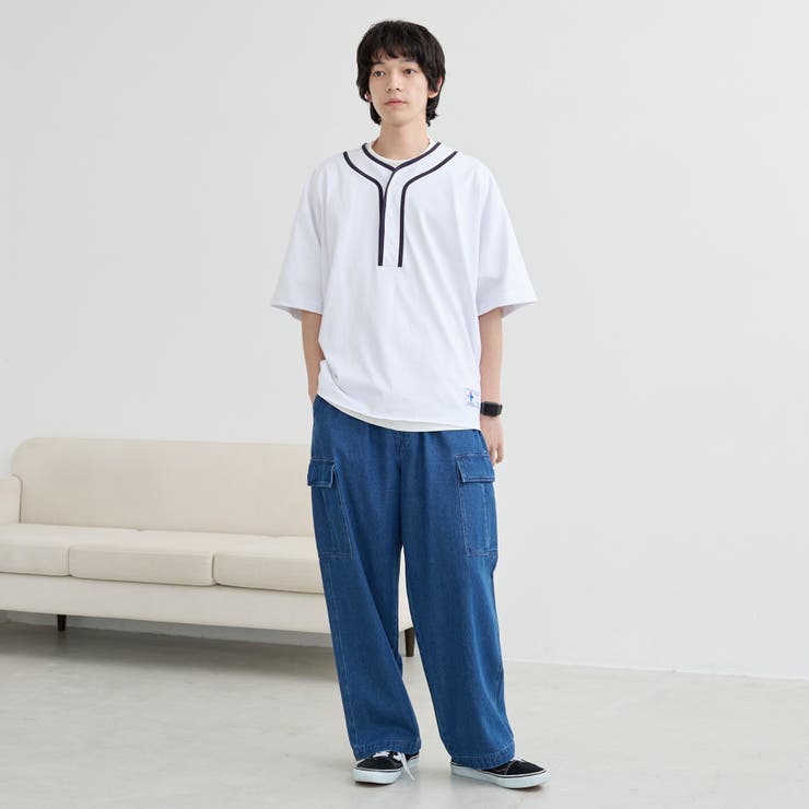 USAコットンベースボールTシャツ | coen【men】 | 詳細画像3 