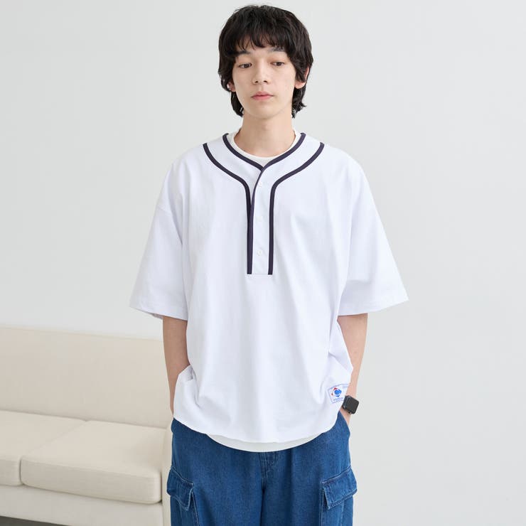 USAコットンベースボールTシャツ | coen【men】 | 詳細画像4 