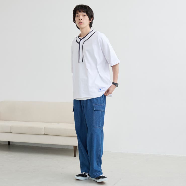 USAコットンベースボールTシャツ | coen【men】 | 詳細画像5 