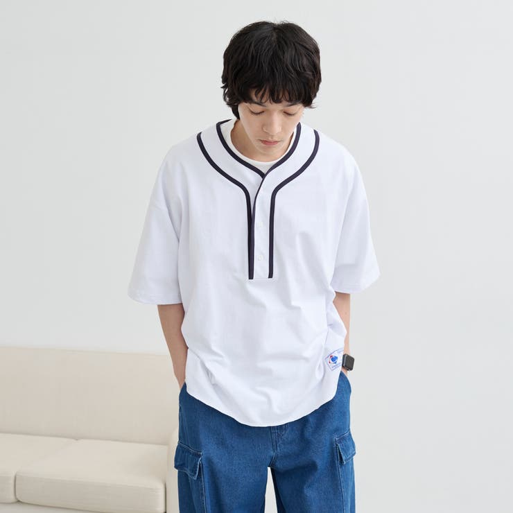 USAコットンベースボールTシャツ | coen【men】 | 詳細画像6 