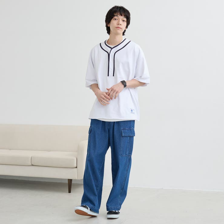 USAコットンベースボールTシャツ | coen【men】 | 詳細画像7 