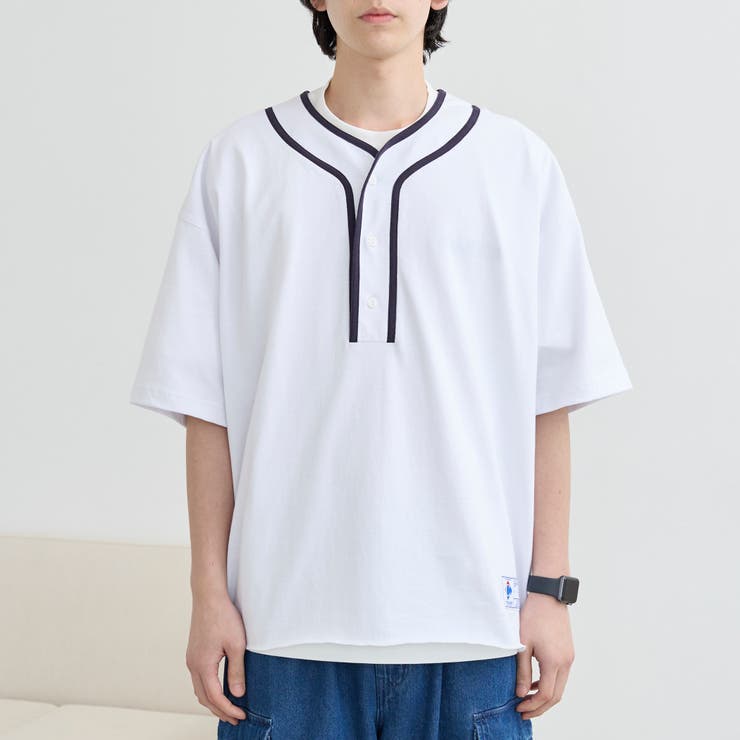 USAコットンベースボールTシャツ | coen【men】 | 詳細画像8 