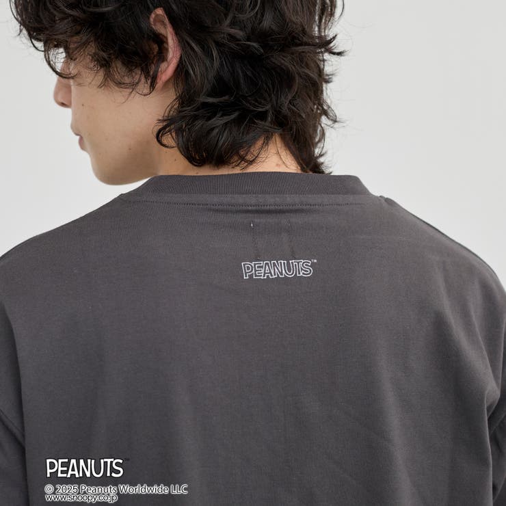 PEANUTS(ピーナッツ)×coen ワンポイント刺繍Tシャツ | coen【men】 | 詳細画像11 