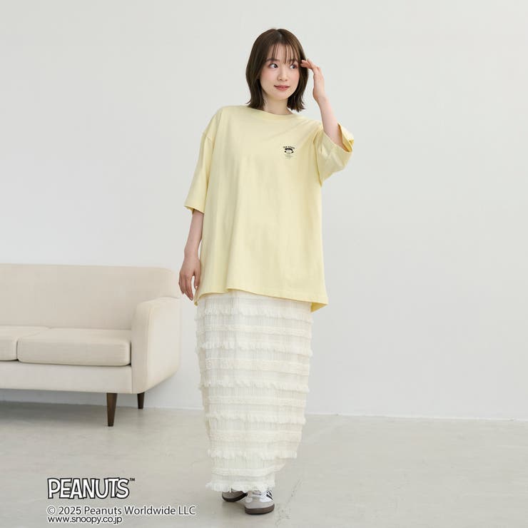 PEANUTS(ピーナッツ)×coen ワンポイント刺繍Tシャツ | coen【men】 | 詳細画像17 