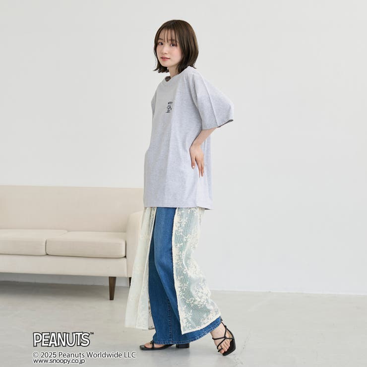 PEANUTS(ピーナッツ)×coen ワンポイント刺繍Tシャツ | coen【men】 | 詳細画像23 