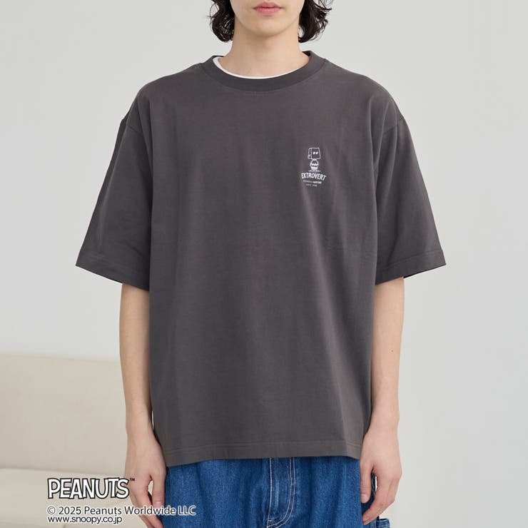 PEANUTS(ピーナッツ)×coen ワンポイント刺繍Tシャツ | coen【men】 | 詳細画像24 