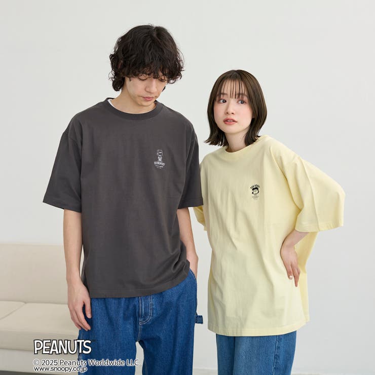 PEANUTS(ピーナッツ)×coen ワンポイント刺繍Tシャツ | coen【men】 | 詳細画像3 
