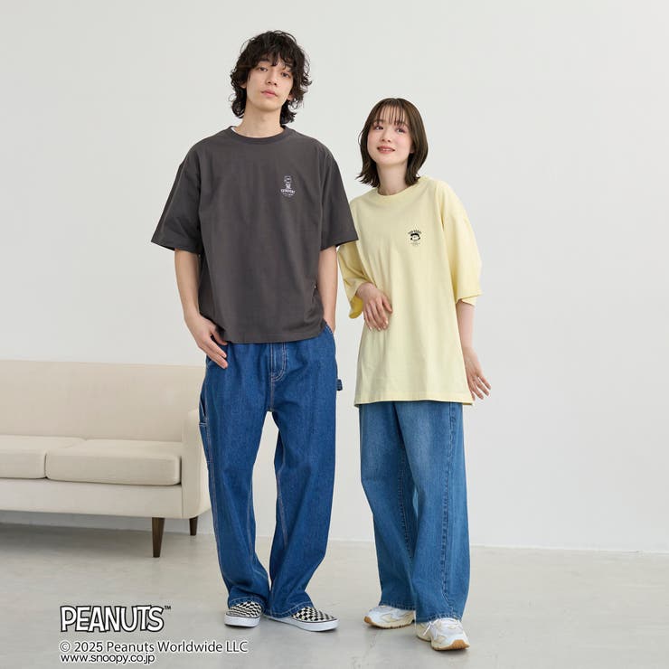 PEANUTS(ピーナッツ)×coen ワンポイント刺繍Tシャツ | coen【men】 | 詳細画像4 