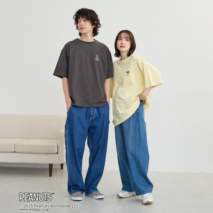 PEANUTS(ピーナッツ)×coen ワンポイント刺繍Tシャツ | coen【men】 | 詳細画像5 