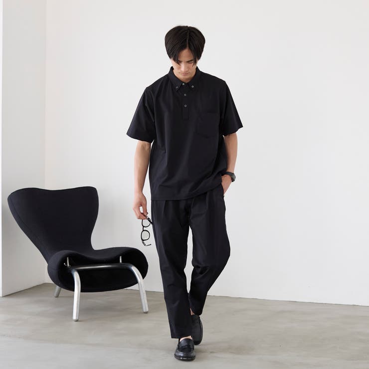 極楽DRYストレッチポロシャツ 吸水速乾機能付き | coen【men】 | 詳細画像3 