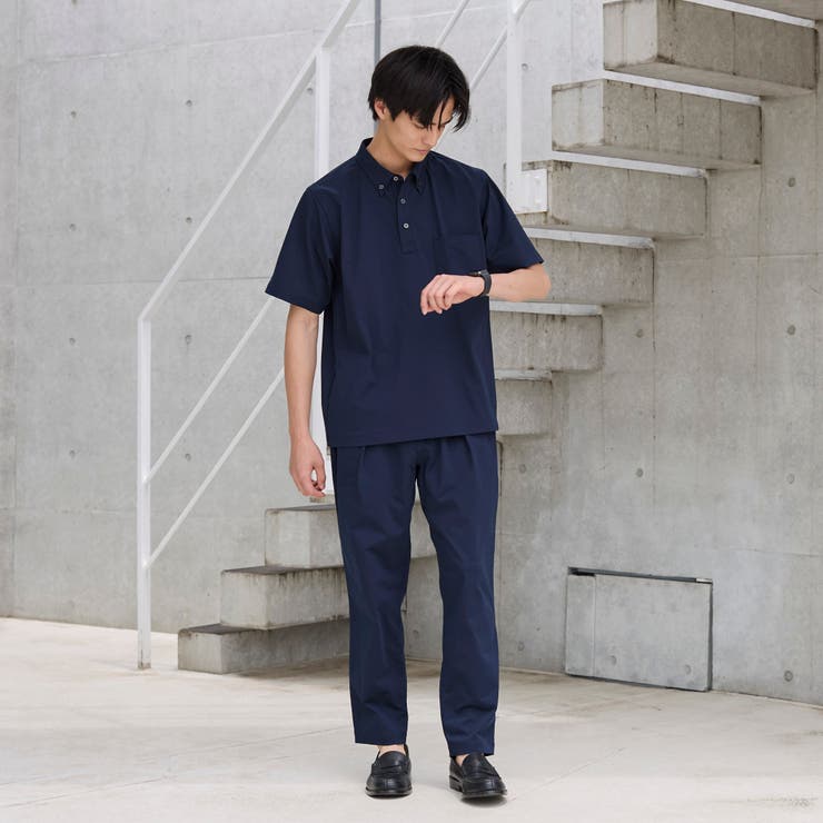 極楽DRYストレッチポロシャツ 吸水速乾機能付き | coen【men】 | 詳細画像7 