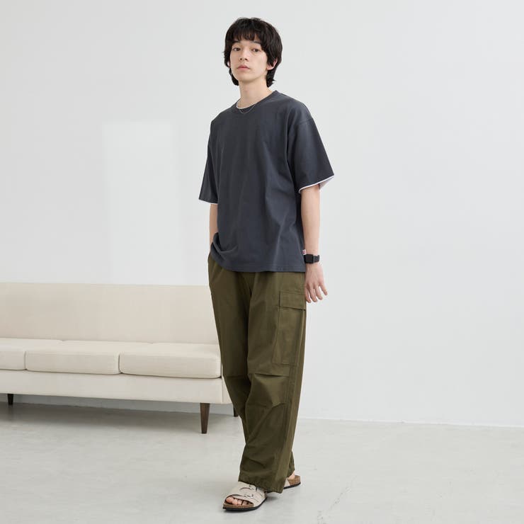 USAコットンレイヤードライクTシャツ | coen【men】 | 詳細画像10 