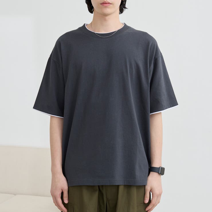 USAコットンレイヤードライクTシャツ | coen【men】 | 詳細画像12 