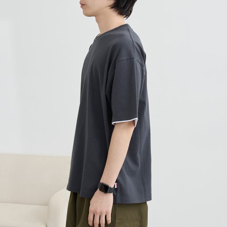 USAコットンレイヤードライクTシャツ | coen【men】 | 詳細画像13 