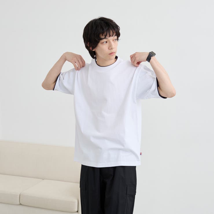 USAコットンレイヤードライクTシャツ | coen【men】 | 詳細画像2 