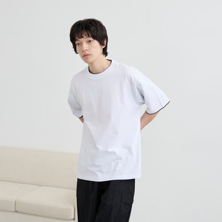USAコットンレイヤードライクTシャツ | coen【men】 | 詳細画像4 
