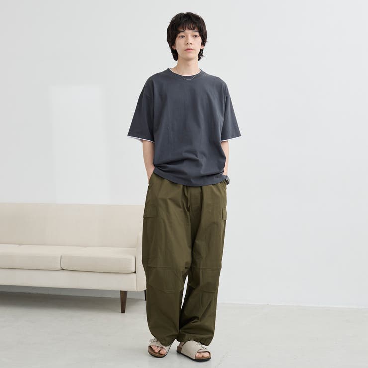 USAコットンレイヤードライクTシャツ | coen【men】 | 詳細画像8 