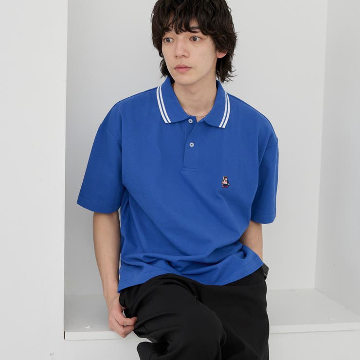ワンポイントベア刺繍カノコポロシャツ | coen【men】 | 詳細画像22 