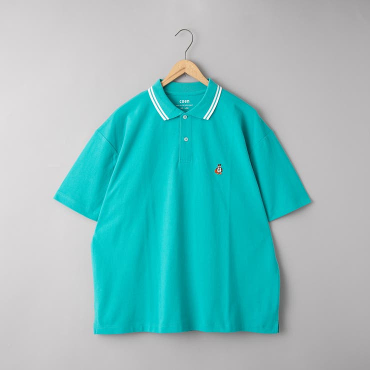 ワンポイントベア刺繍カノコポロシャツ | coen【men】 | 詳細画像29 